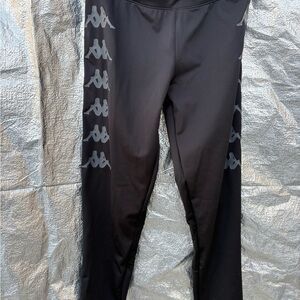 Kappa woman’s  Charcoal Black Leggings